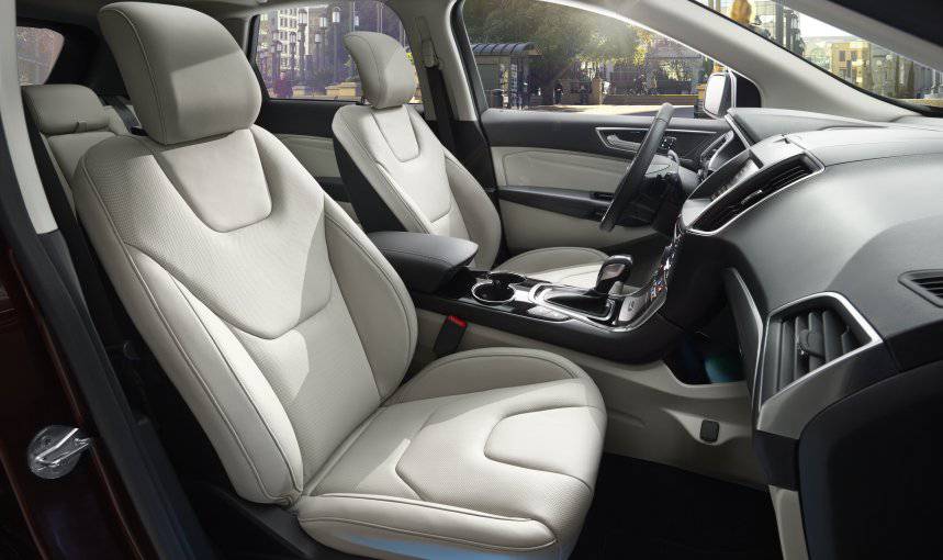 Car Revs Daily Com 2015 Ford Edge Sport And Titanium Interior 26