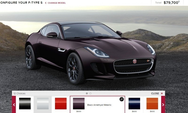 Car Revs Daily Com 2015 Jaguar F Type S Coupe Options Exteriors