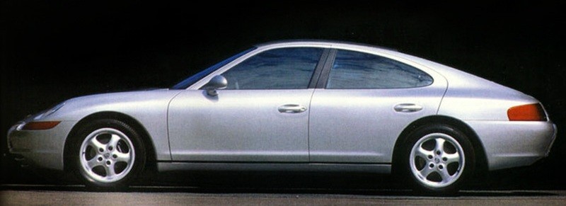 Creating The Porsche Sedan - 1988 Porsche 989 Panamera, 1991 Porsche 932, 1987 928 Studie and 1968 911 4-Door 11