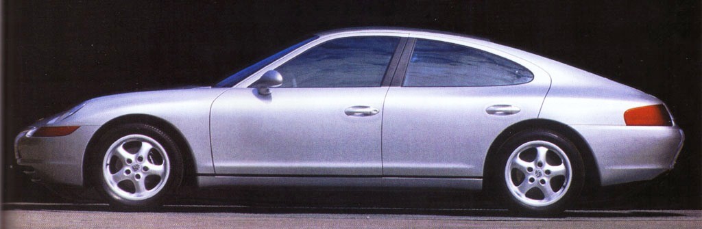 Creating The Porsche Sedan 1988 Porsche 989 Panamera 1991