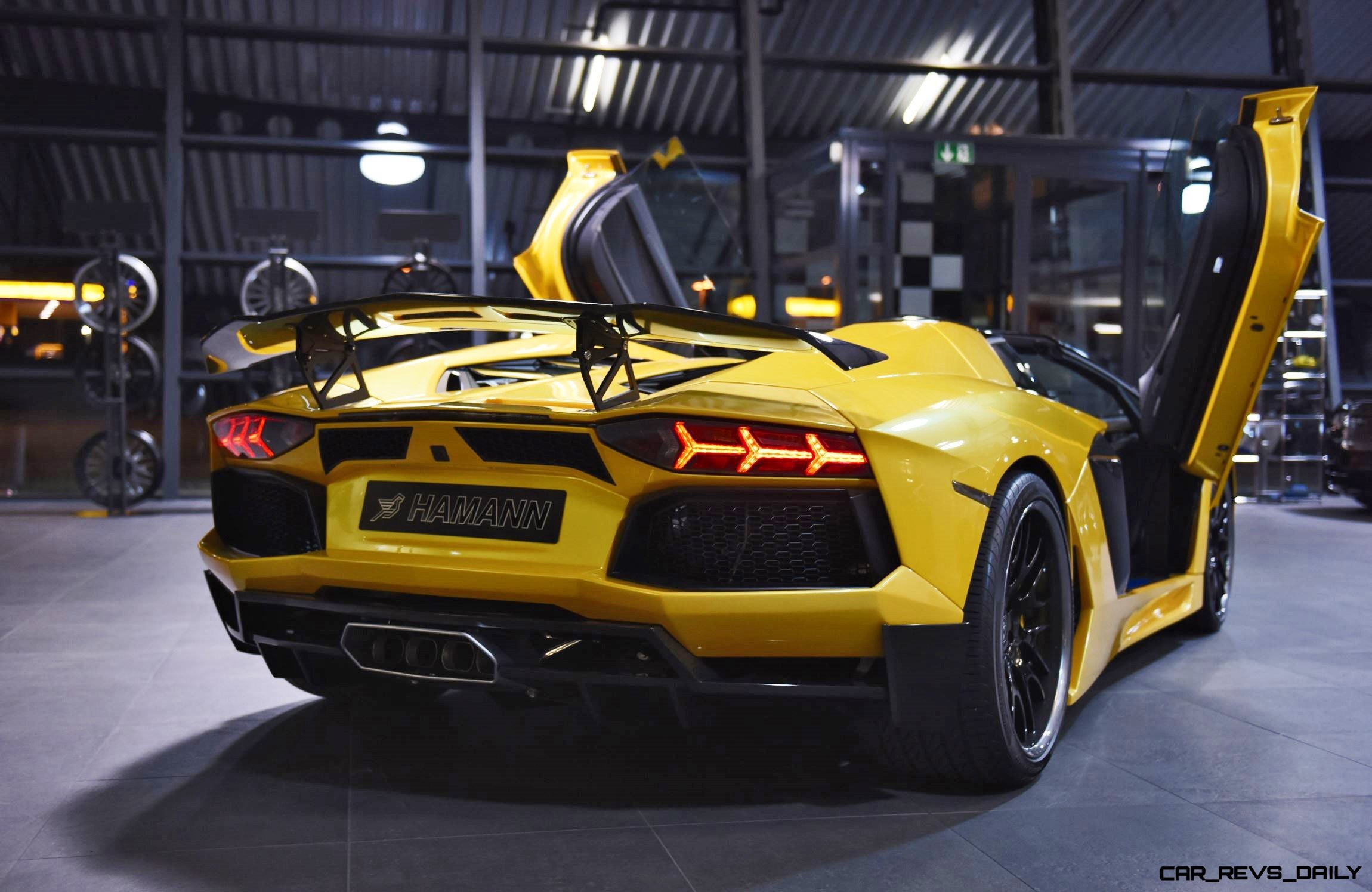 Hamann Lamborghini Aventador Roadster Exotic Aerokit Banishes Sv Envy