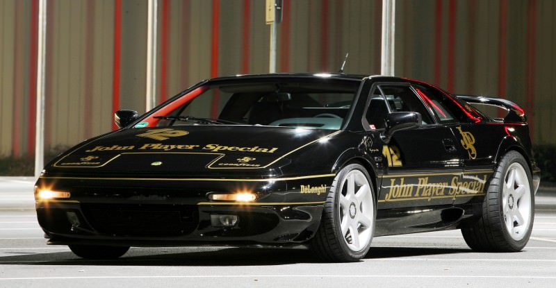 Lotus Esprit in Ayrton Senna JPS Livery by CAMSHAFT 7