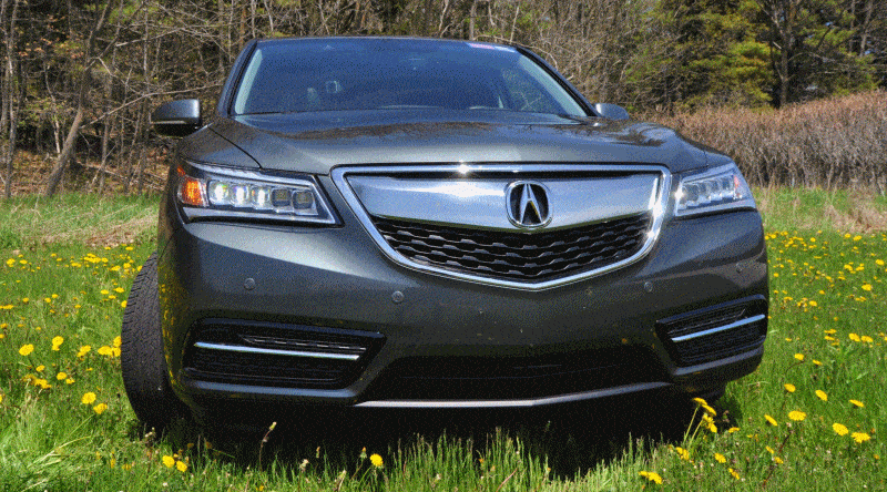 MDX 2014 Acura road test review gif