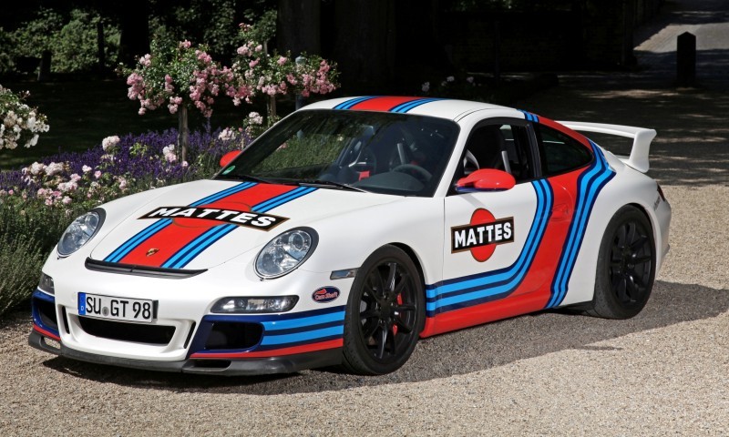 Martini-style Racing Livery by CAM SHAFT for the Porsche 911 GT3 15