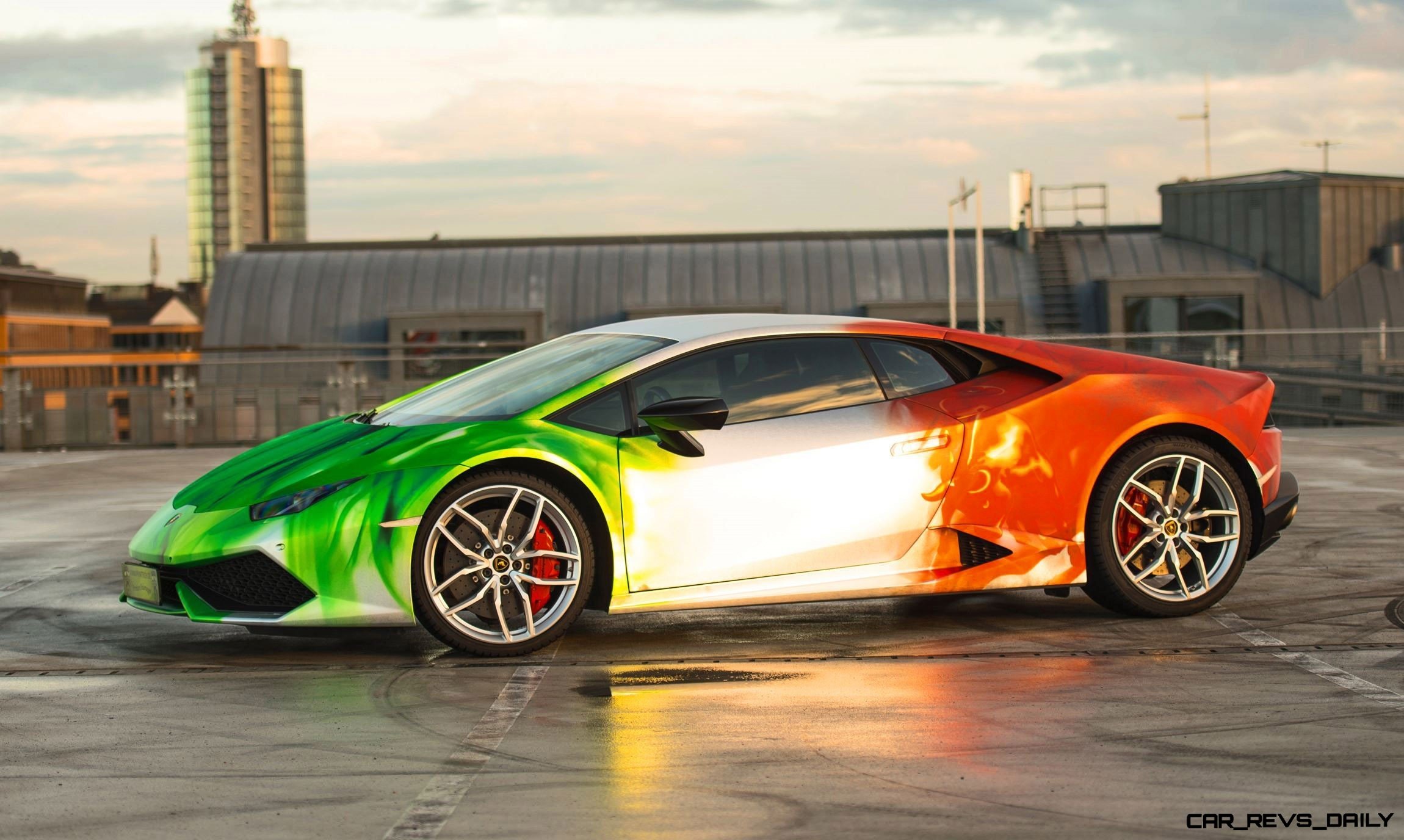 Print Tech LAMBORGHINI HURACAN TRICOLORE 11
