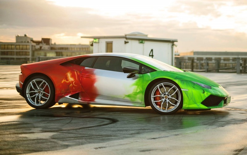Print Tech LAMBORGHINI HURACAN TRICOLORE 6