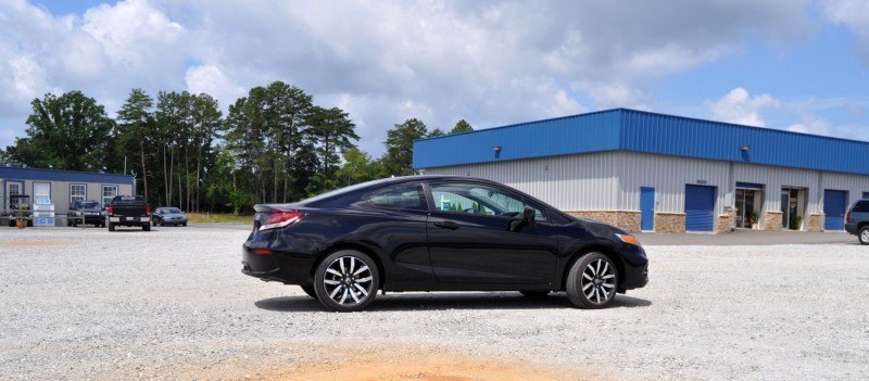 Road Test Review - 2014 Honda Civic EX-L Coupe 14