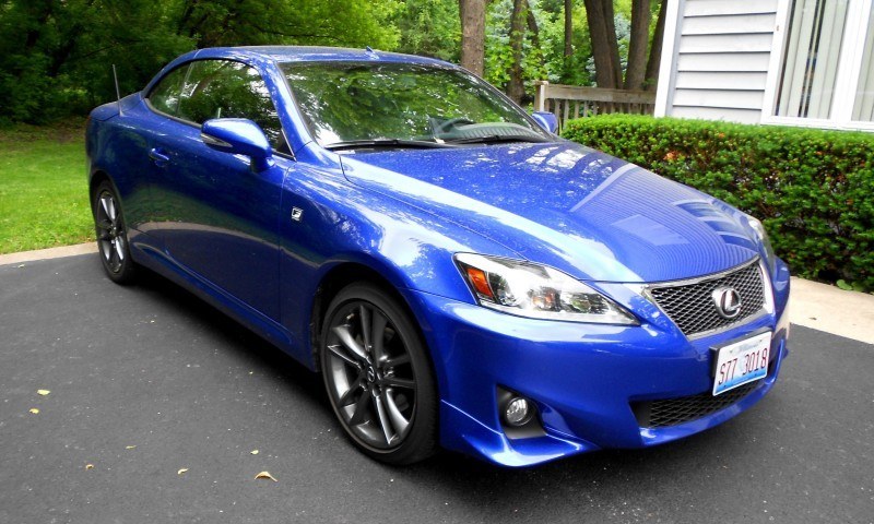 Road Test Review - 2014 Lexus IS250 F Sport Convertible Is Sexy, Top-Down Summer Cruiser 28