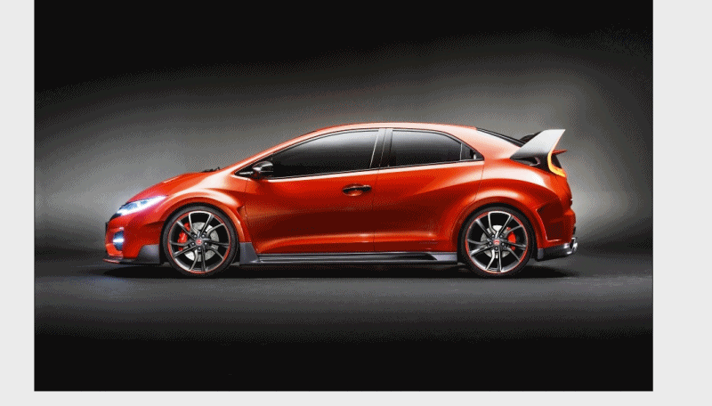 USA PROFILE 2016 HONDA CIVIC COUPE TYPE R - Drafts GIFsadbv