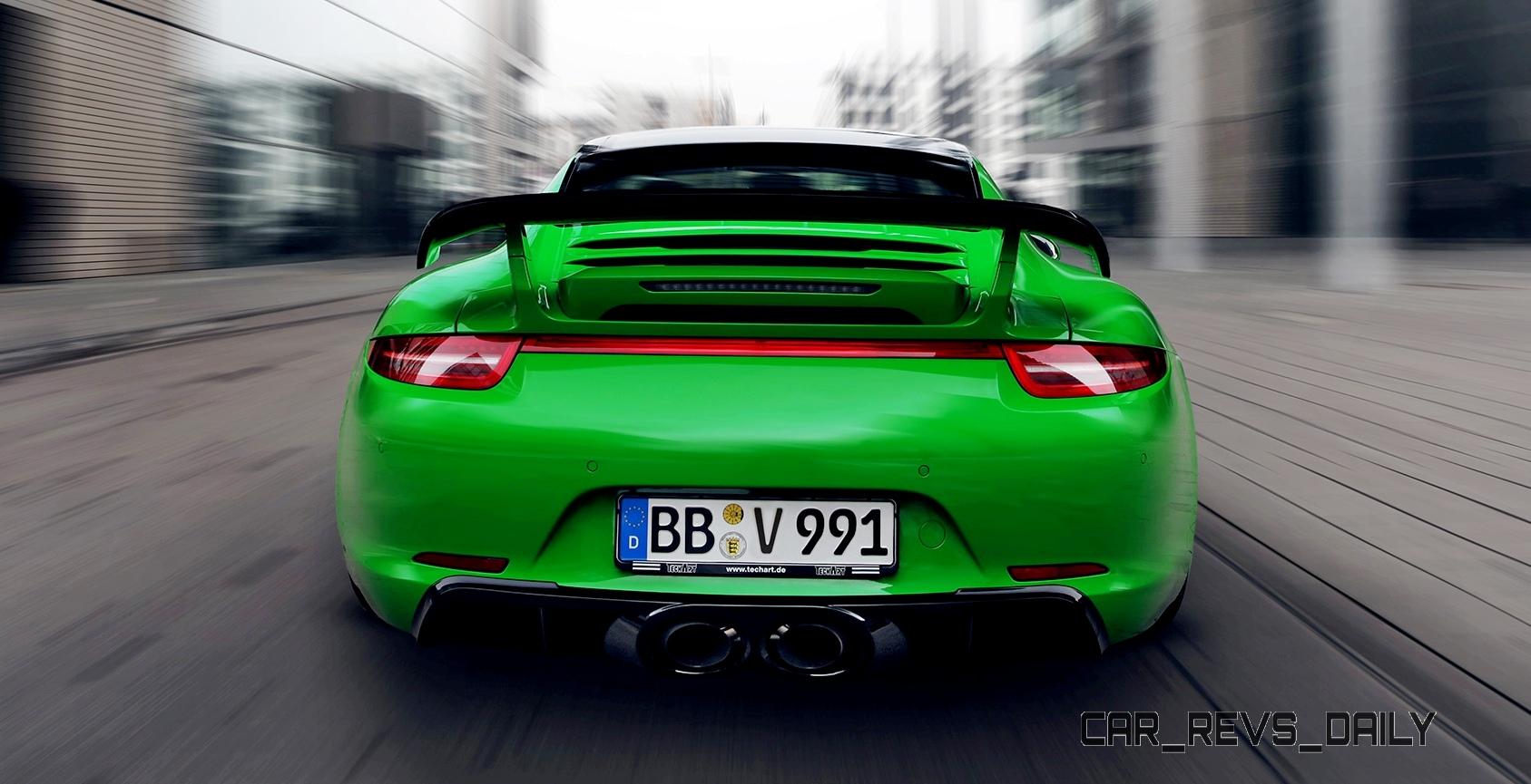 Porsche Carrera 911 изумрудно зеленый
